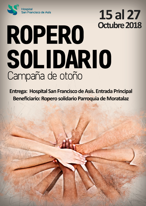 Ha comenzado la campaña de otoño del Ropero solidario en favor de la Parroquia de Moratalaz
