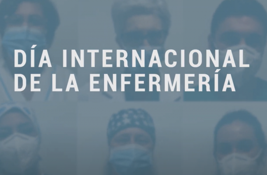 Parte del equipo del HSFDA protagoniza un video en el Día Mundial de la Enfermería